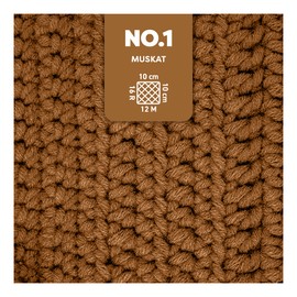 myboshi Crochet and Knitting Yarn | Model: No. 1 with Merino Wool | Thick Yarn