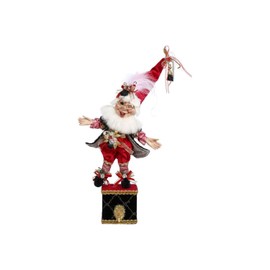 Mark Roberts Christmas 2024 Coal Stocking Elf Stocking Holder - 14 Inches, 51-44782