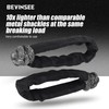 Bevinsee 2 Pcs Soft Shackle Synthetic Road Recovery Rope (33,000lbs)