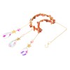 Moon Wind Chimes Bright Crystal Hanging Pendant Window Decoration for