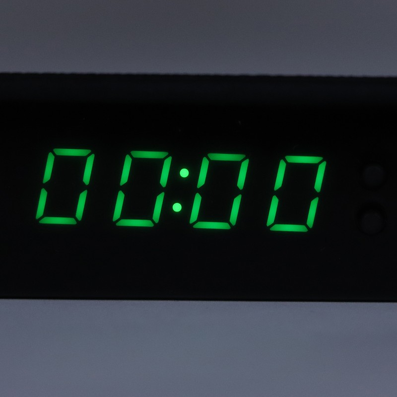 Car Digital Clock Auto Truck Solar Powered Time Date Temperature