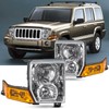 Headlights Assembly Compatible With 2006 2007 2008 2009 2010 Jeep