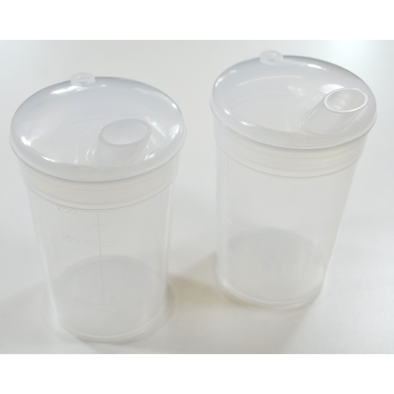 NRS Healthcare Feeding Cup Beaker and Lid with Wide Spout