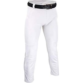 Sports Unlimited Youth Baseball Pants - Fake Fly w/Belt Loops White
