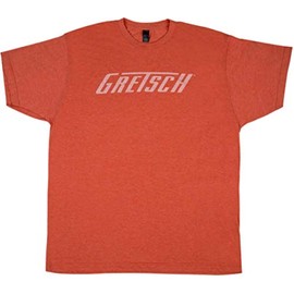 Gretsch Logo T-Shirt - Orange, 099-4876 (XXL)