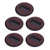 Office Chair Wheel Stopper Cups for Floor Protection – 5-Piece