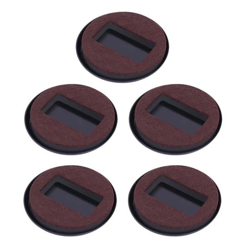 Office Chair Wheel Stopper Cups for Floor Protection – 5-Piece