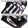 Azarxis Adjustable Lightweight Skeleton Gloves, Anti-Slip Skull Gloves Breathable Sports