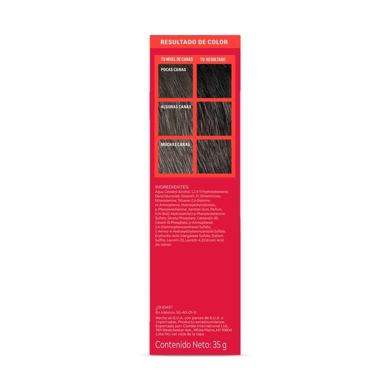 Just For Men Ultra, Tinte para Canas Castaño Negro U50