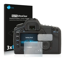 Savvies Screen Protectors for Canon EOS 5D Ultra Transparent Pack of 6