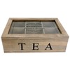 Vintage Shabby Chic - WOODEN BOX TEA BAG CHEST 6