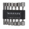 Zohino 14 Pcs 1/4 inch Hex Power Nuts Driver Drill