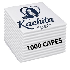 Kachita Spell 1000 Pieces Disposable Salon Capes Waterproof Hair Dye Cutting Coloring Apron Shawl Barber Shampoo Cape Hairdressing Cape Barber