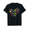 The Dot Day Heart in Colorful Dots Pattern Creative Design