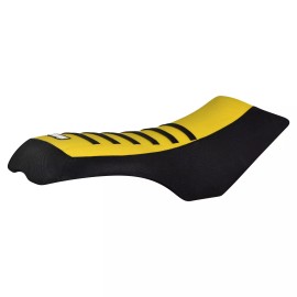 Enjoy Mfg 2005-2008 Arctic Cat Automatic 400 500 Seat Cover  BLACK/YELLOW/B