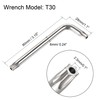 sourcing map M6x20mm Torx Security Machine Screw, 20pcs Pan Head
