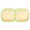 Double Head Desktop Fan 2 Speed Adjustment USB Cooling Fan
