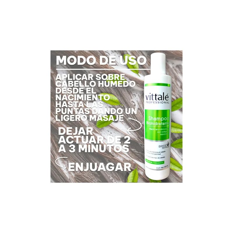 Shampoo Biohidratante Vittalé