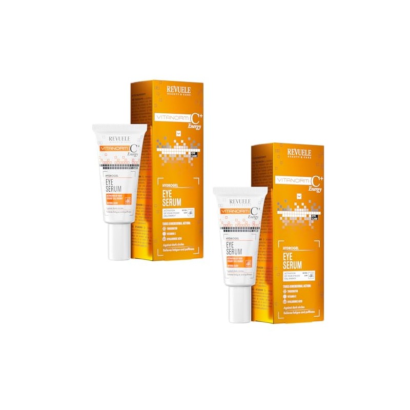REVUELE Vitanorm C+Energy Hydrogel Eye Serum 2 x 25 ml