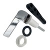 Hanforede 1 Pack Chrome Plated Replacement Toilet Tank Handle, Universal