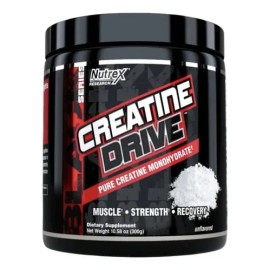 Creatina Drive Monohidratada Pura 300g. Nutrex Sin Sabor                                                                                              