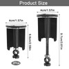 2PCS Pop Up Sink Plug Replacement, 40MM Universal Sink Drain