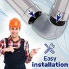 Pipe Elbow PVC U with Angle of 90° Ø 63