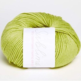 Sublime Baby Cashmere Merino Silk DK 665 Fresh Lime