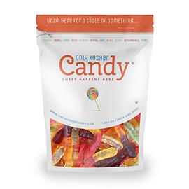 Only Kosher Candy Bulk Gummy Candy Wummies Flavor, Kosher Certified, 2 Pounds Pack