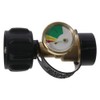 Fudeshe Adapter with Gauge,Refill Connection Brass Propane Tank Leak Detector