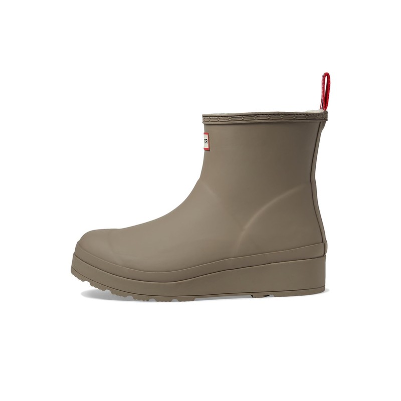 Hunter Women's Play Shrt Insulatd Rain Boot, Medium Natural, 6