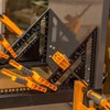 12 Inch Aluminum Alloy Triangle Ruler Square Protractor High Precision