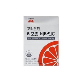 Goryeo Eundan [Half Club] Korea Eundan Liposomal Vitamin C 900mg 60 capsules/mjc / [하프클럽]고려은단 리포좀 비타민C 900mg 60캡슐/mjc