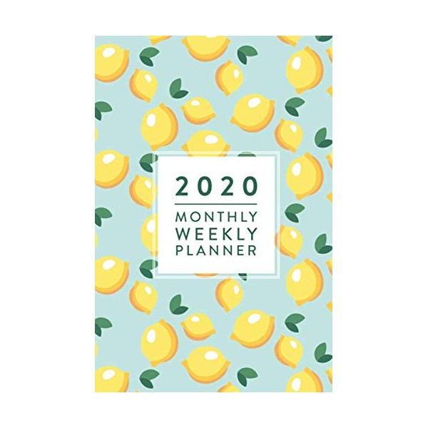 2020 | Monthly Weekly Planner (January 2020 to December 2020