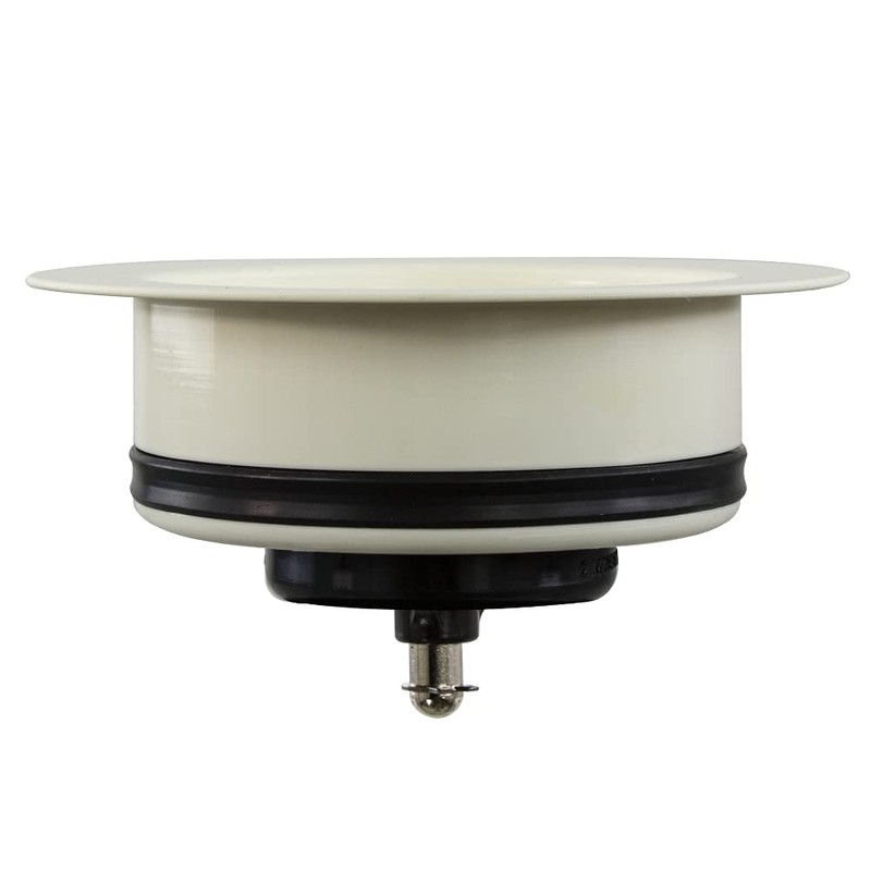 Transolid 4110-19 Plastic Disposal Strainer, 3.5-in, Biscuit