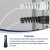 QUARKZMAN Pack of 10 Waterproof Cable Glands, PG11 Nylon Cable