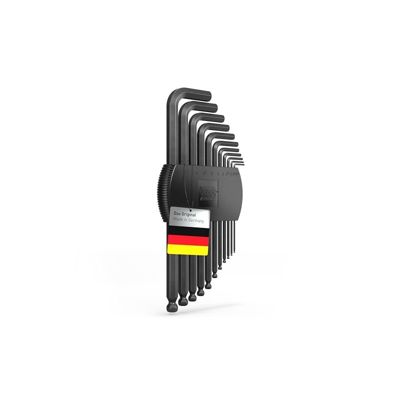 INBUS 74711 Allen Key Set 11-Piece 1.27 - 8 mm