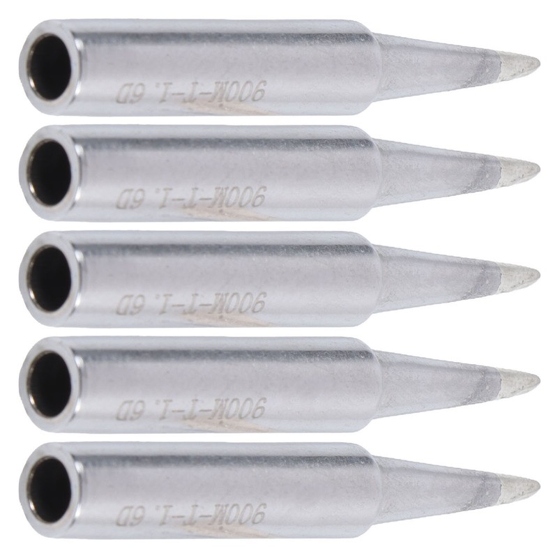 5Pcs Soldering Iron Tips BGA Station Tool Copper Internal Heating