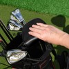BIG TEETH Mallet Putter Cover Black, Putter Cover Mallet Magnetic,