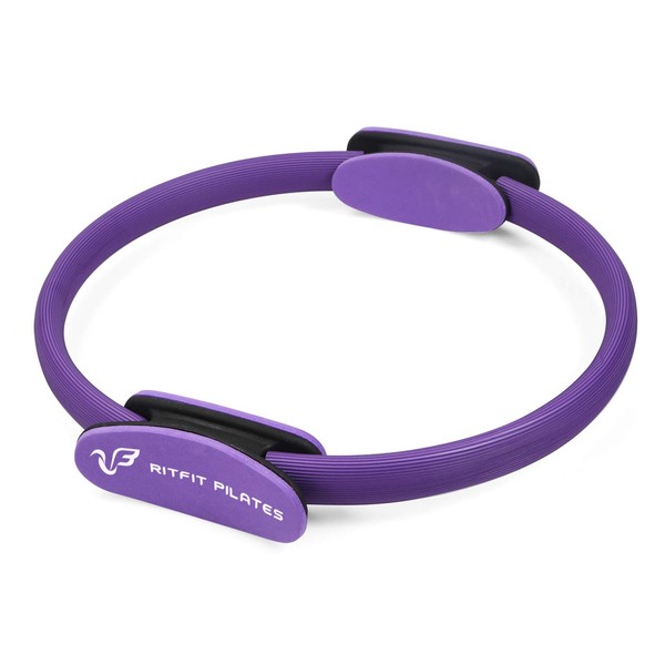 RITFIT Pilates Ring Training Ring Exercise Yoga Ring Training Equipment (Purple)