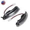 WF-AUTO Clear LED Wing Side Mirror Blinker Turn Signal Lamps