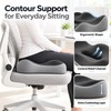 Memory Foam Seat Cushion for Office & Car – Non-Slip