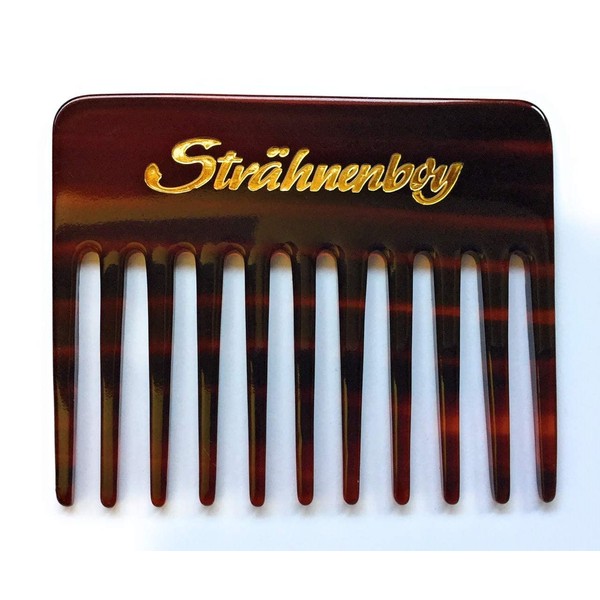 Strähnenboy Curling Comb Handmade 9 cm 11 Teeth Afro Comb Coarse Teeth (9)