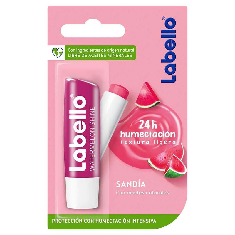 Bálsamo Labial humectante LABELLO Sandía 4.5g