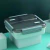 OEM Lonchera Hermetica 1.5 Lt Lunch Box Escuela Kawaii Cubiertos