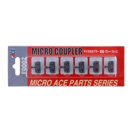 N gauge F0002 micro coupler, dense ream, gray six case micro aceyJapanese railroad modelz