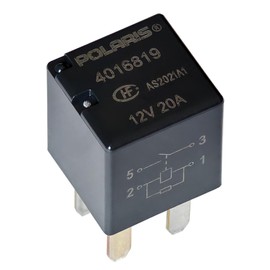 4016819 12VDC 20A 4Pins Ultra Micro ISO Automotive Relay, General Purpose for Automotive Applications, Compatible with 303-1AH-C-R1 U01, Ideal for Car Cooling Fan