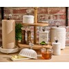 Mud Pie FBA_ Ceramic Tea Bag Caddy, White
