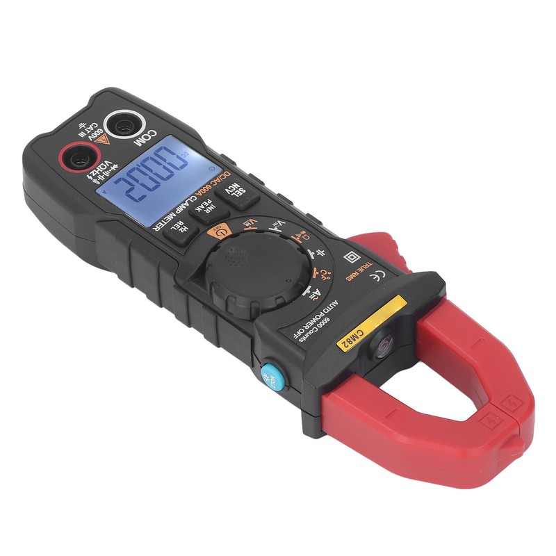 Clamp Meter Digital Display Multimeter Ammeter Voltmeter Tester for AC