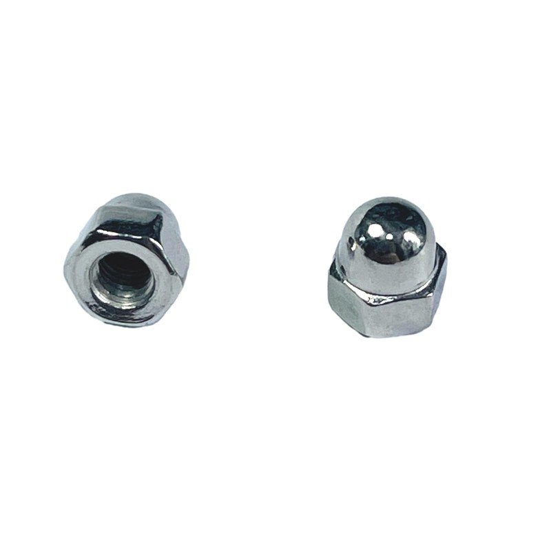 ZDingTech 50pcs 1/4-20 Acorn Cap Nuts,1/4-20 Cap Nuts,Acorn Hex Cap
